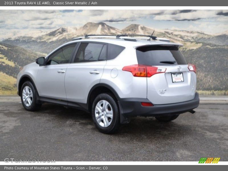 Classic Silver Metallic / Ash 2013 Toyota RAV4 LE AWD