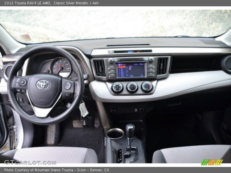 Classic Silver Metallic / Ash 2013 Toyota RAV4 LE AWD