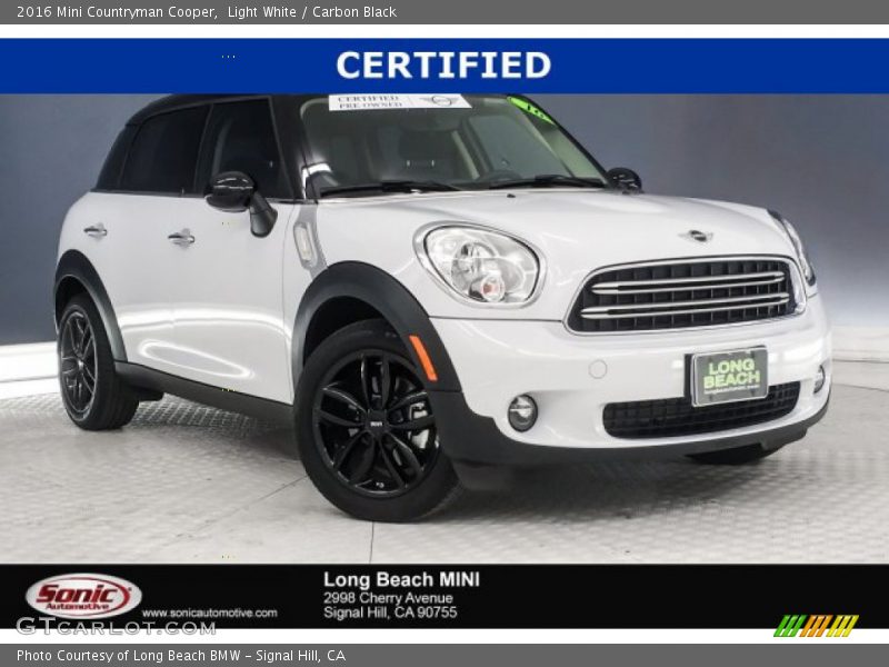 Light White / Carbon Black 2016 Mini Countryman Cooper