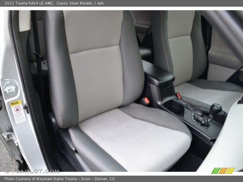 Classic Silver Metallic / Ash 2013 Toyota RAV4 LE AWD