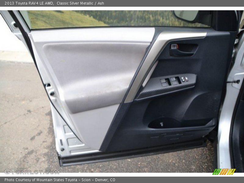 Classic Silver Metallic / Ash 2013 Toyota RAV4 LE AWD