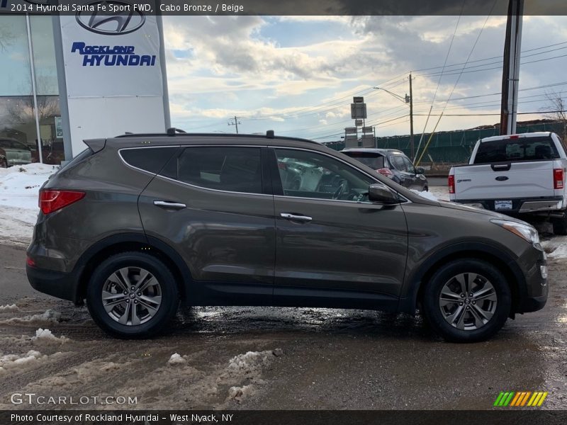 Cabo Bronze / Beige 2014 Hyundai Santa Fe Sport FWD