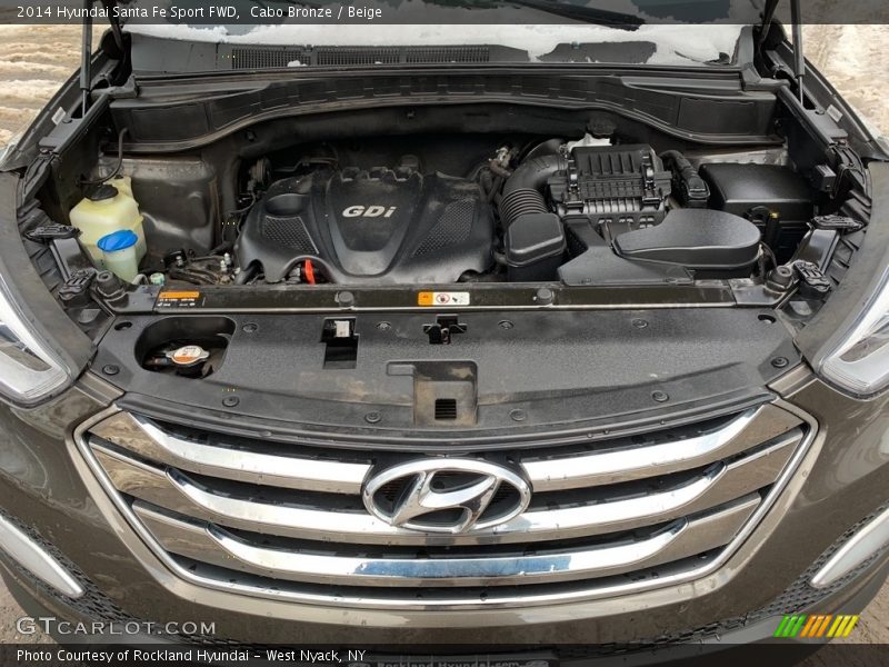 Cabo Bronze / Beige 2014 Hyundai Santa Fe Sport FWD