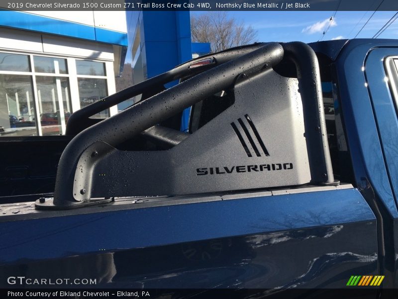 Northsky Blue Metallic / Jet Black 2019 Chevrolet Silverado 1500 Custom Z71 Trail Boss Crew Cab 4WD
