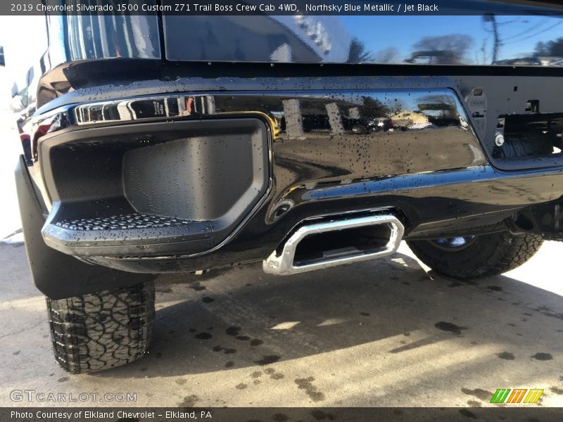 Northsky Blue Metallic / Jet Black 2019 Chevrolet Silverado 1500 Custom Z71 Trail Boss Crew Cab 4WD