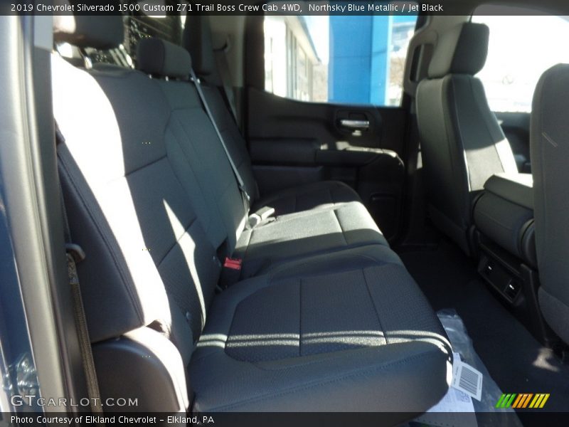 Northsky Blue Metallic / Jet Black 2019 Chevrolet Silverado 1500 Custom Z71 Trail Boss Crew Cab 4WD
