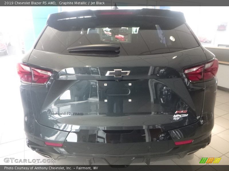 Graphite Metallic / Jet Black 2019 Chevrolet Blazer RS AWD