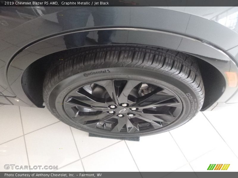 Graphite Metallic / Jet Black 2019 Chevrolet Blazer RS AWD