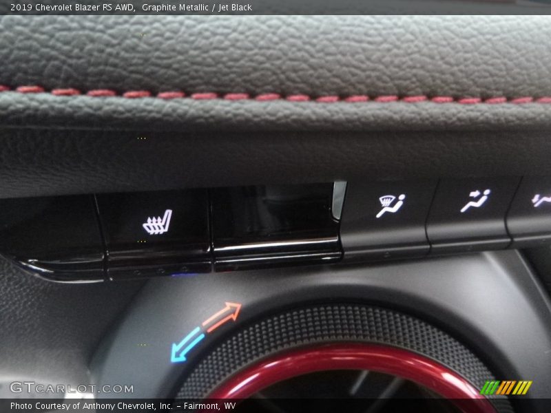 Graphite Metallic / Jet Black 2019 Chevrolet Blazer RS AWD