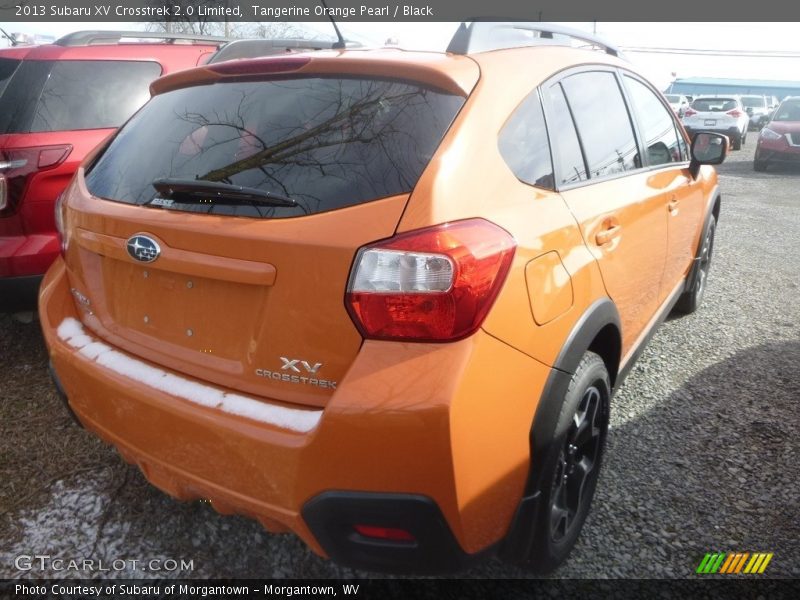 Tangerine Orange Pearl / Black 2013 Subaru XV Crosstrek 2.0 Limited