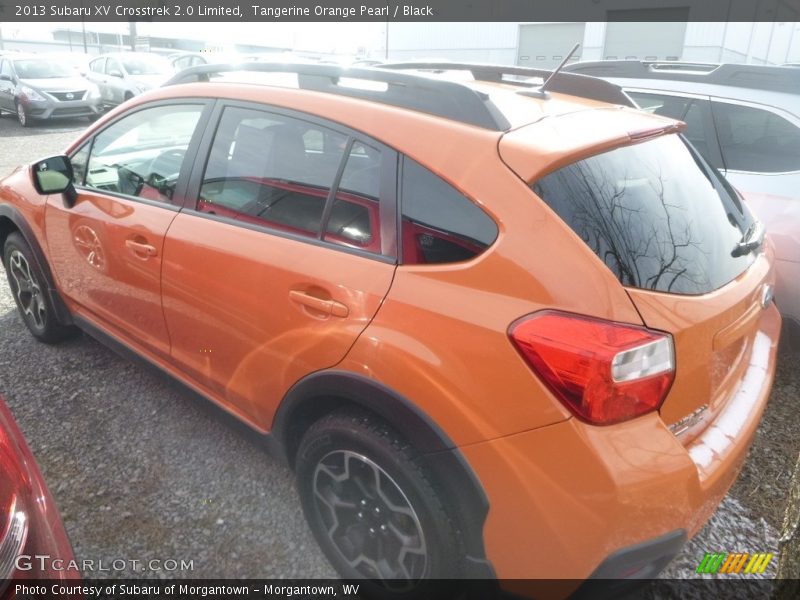 Tangerine Orange Pearl / Black 2013 Subaru XV Crosstrek 2.0 Limited
