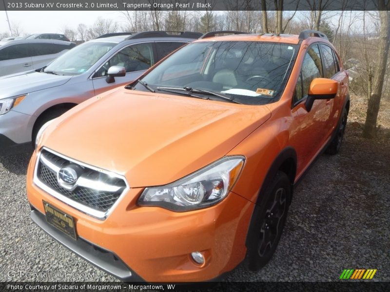 Tangerine Orange Pearl / Black 2013 Subaru XV Crosstrek 2.0 Limited