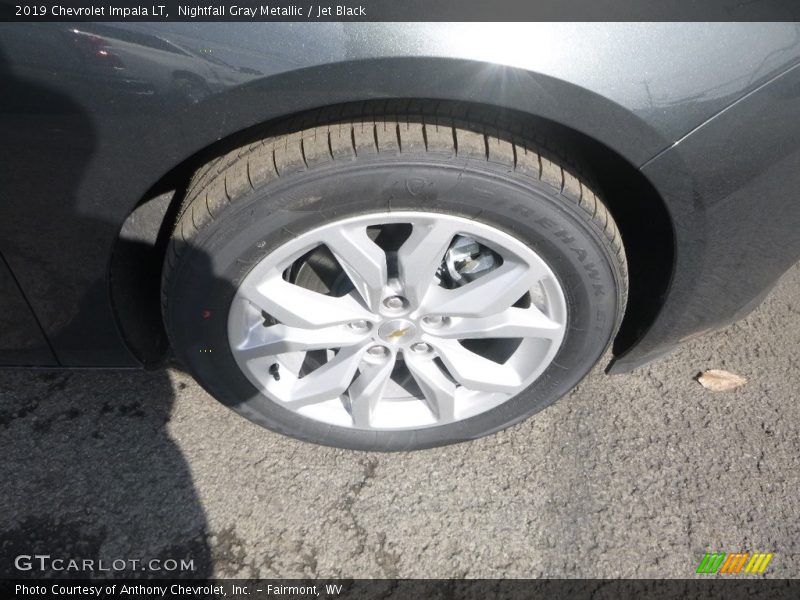 Nightfall Gray Metallic / Jet Black 2019 Chevrolet Impala LT