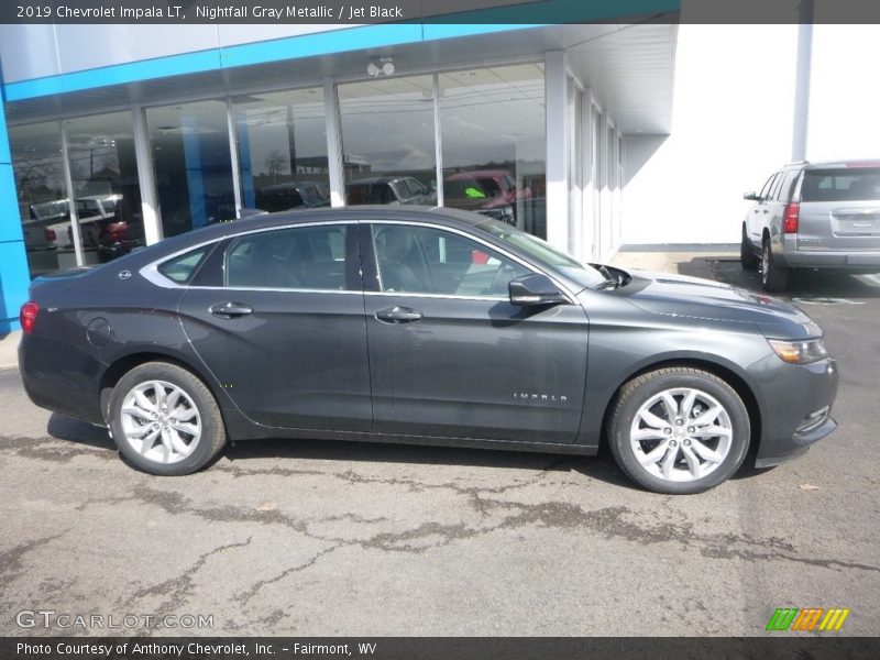 Nightfall Gray Metallic / Jet Black 2019 Chevrolet Impala LT