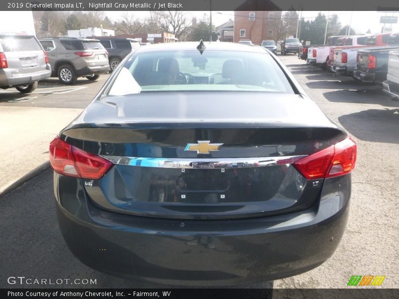 Nightfall Gray Metallic / Jet Black 2019 Chevrolet Impala LT