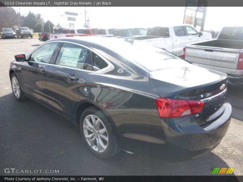 Nightfall Gray Metallic / Jet Black 2019 Chevrolet Impala LT