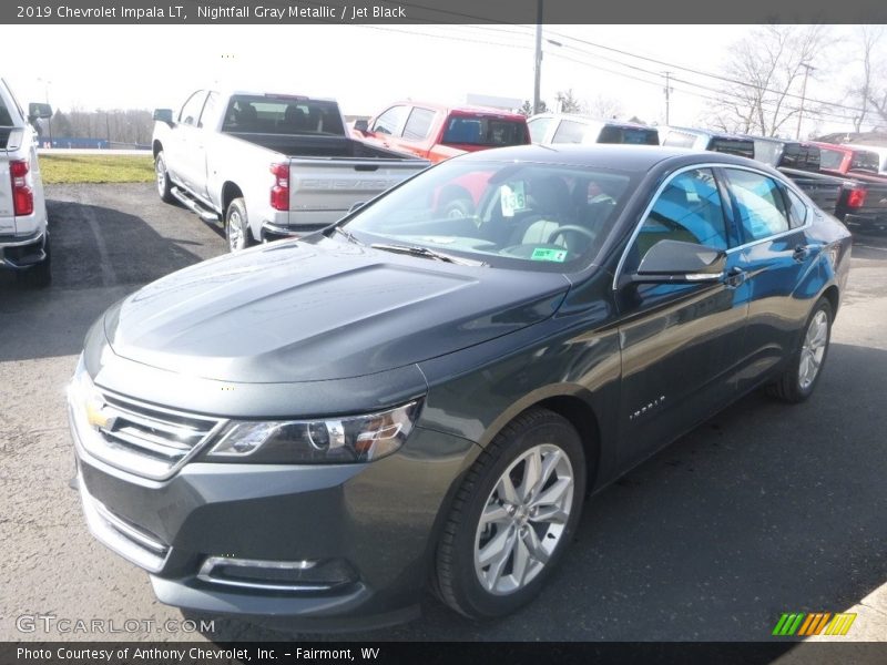 Nightfall Gray Metallic / Jet Black 2019 Chevrolet Impala LT