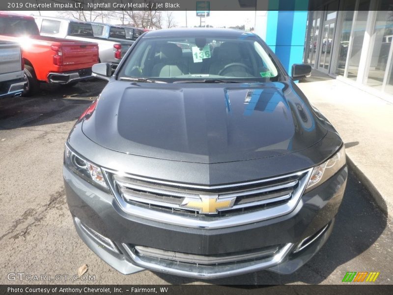 Nightfall Gray Metallic / Jet Black 2019 Chevrolet Impala LT