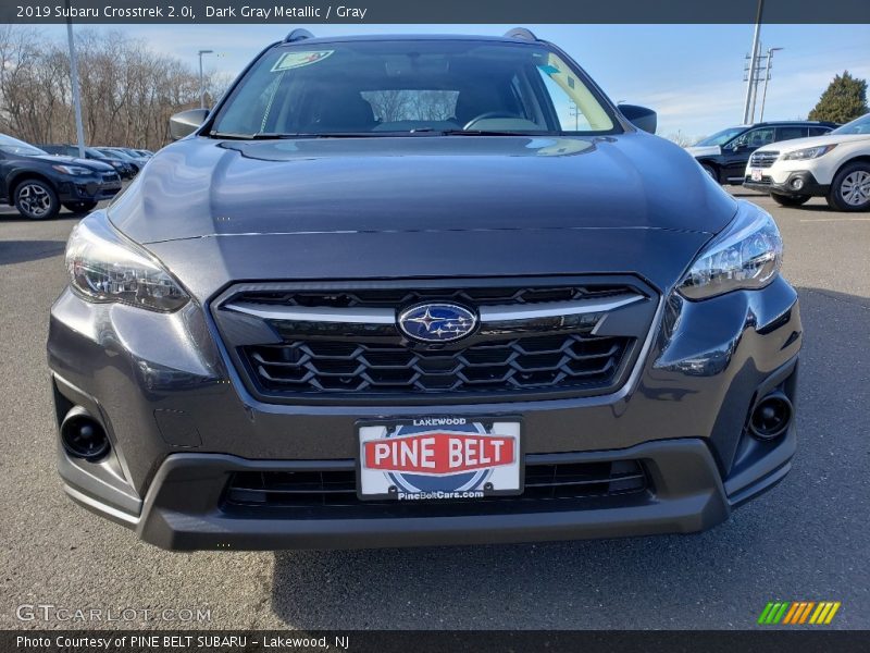 Dark Gray Metallic / Gray 2019 Subaru Crosstrek 2.0i