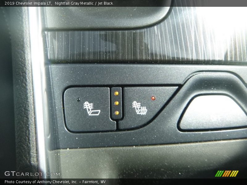 Nightfall Gray Metallic / Jet Black 2019 Chevrolet Impala LT
