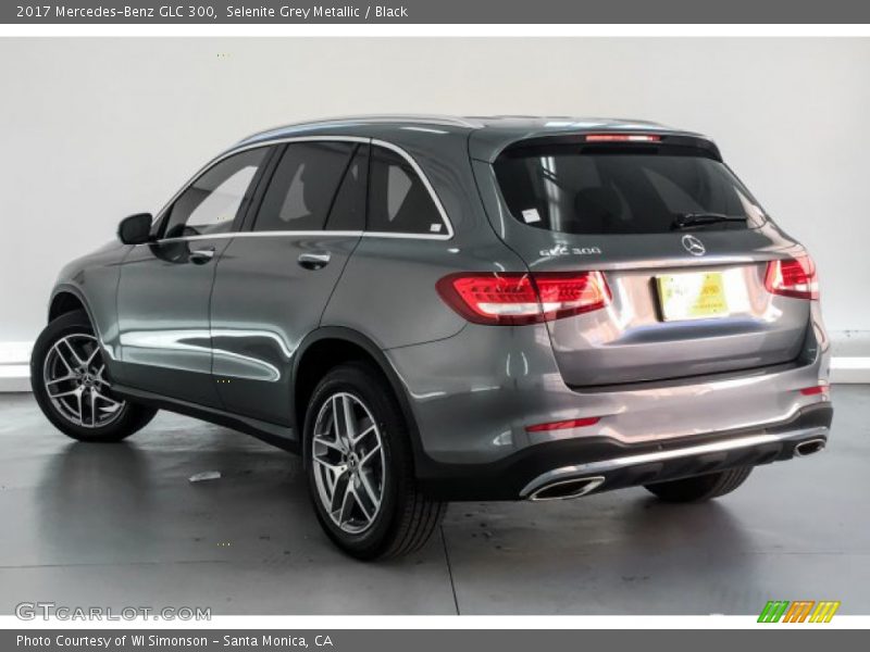 Selenite Grey Metallic / Black 2017 Mercedes-Benz GLC 300