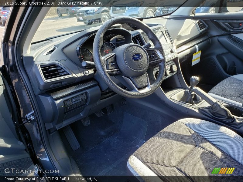 Dark Gray Metallic / Gray 2019 Subaru Crosstrek 2.0i