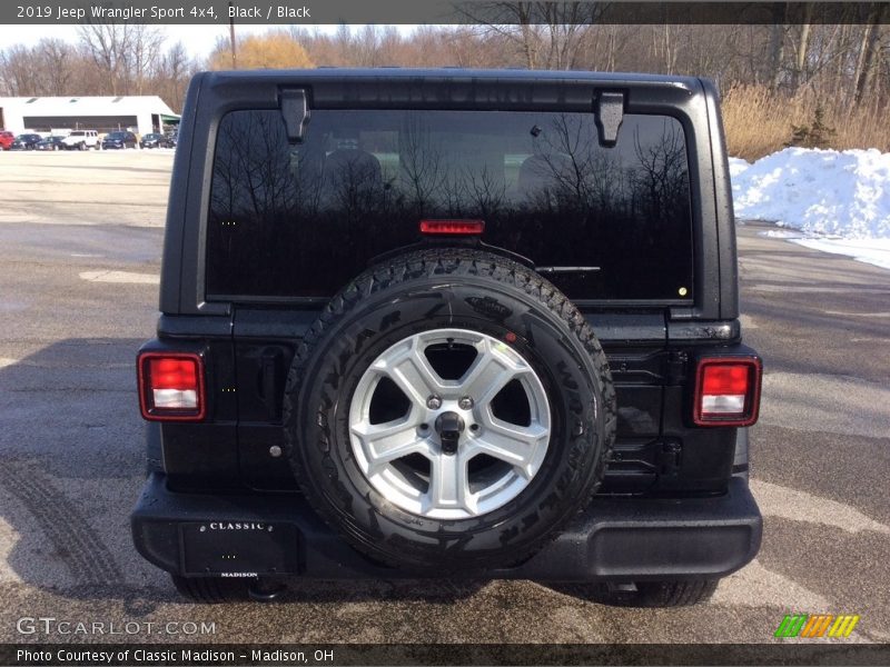 Black / Black 2019 Jeep Wrangler Sport 4x4