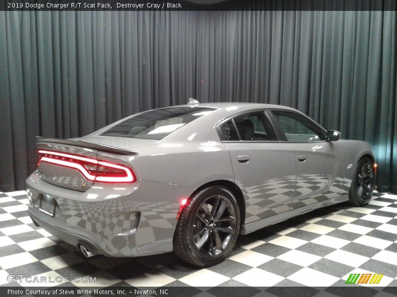 Destroyer Gray / Black 2019 Dodge Charger R/T Scat Pack