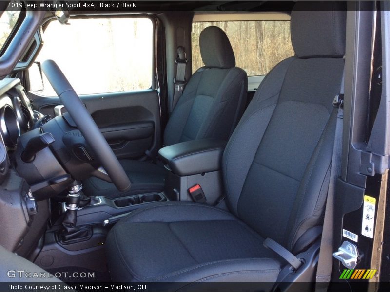 Black / Black 2019 Jeep Wrangler Sport 4x4