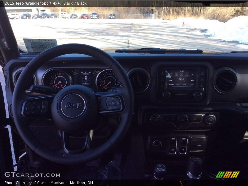 Black / Black 2019 Jeep Wrangler Sport 4x4