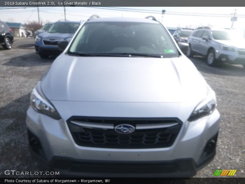 Ice Silver Metallic / Black 2019 Subaru Crosstrek 2.0i