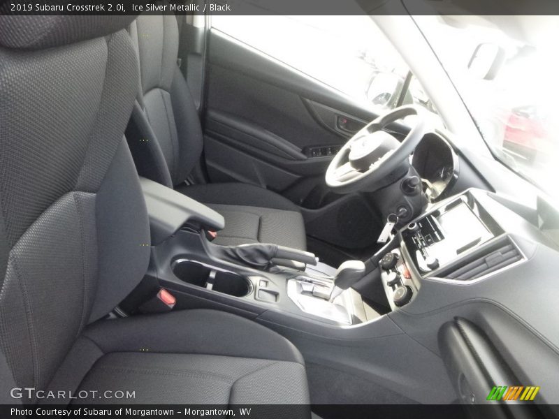 Ice Silver Metallic / Black 2019 Subaru Crosstrek 2.0i