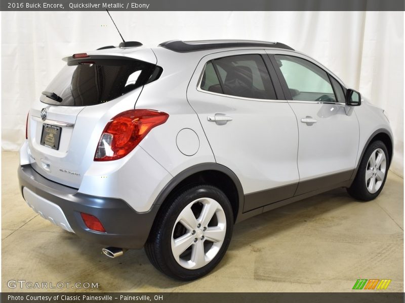 Quicksilver Metallic / Ebony 2016 Buick Encore