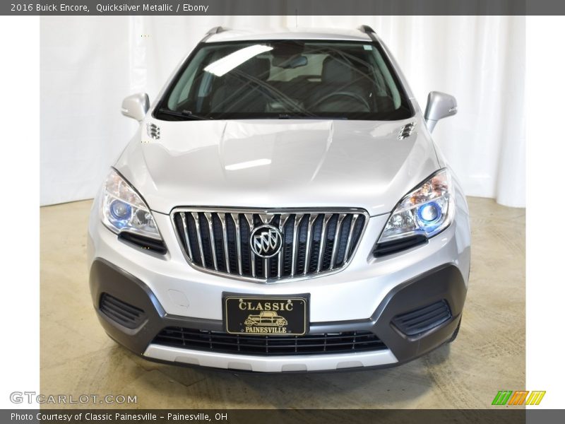 Quicksilver Metallic / Ebony 2016 Buick Encore