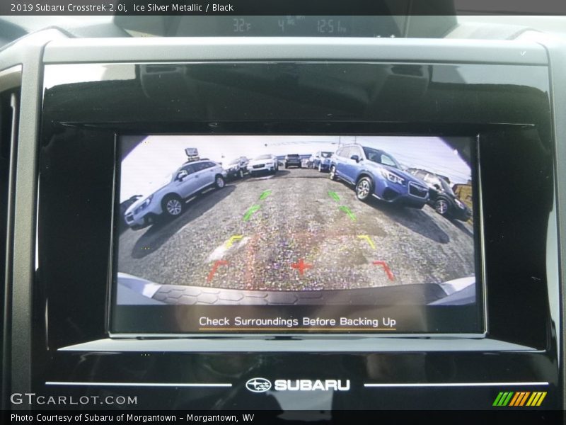 Ice Silver Metallic / Black 2019 Subaru Crosstrek 2.0i