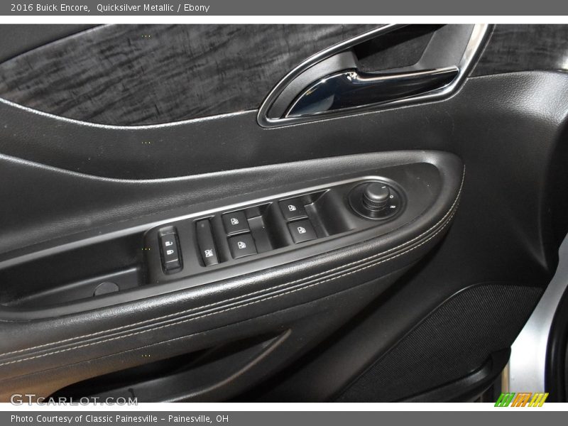Quicksilver Metallic / Ebony 2016 Buick Encore