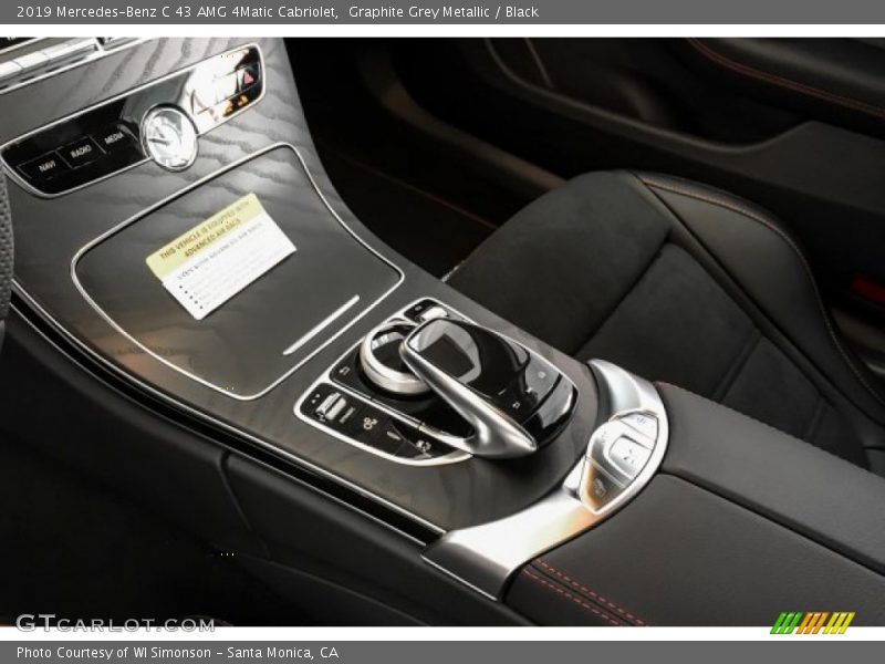 Graphite Grey Metallic / Black 2019 Mercedes-Benz C 43 AMG 4Matic Cabriolet