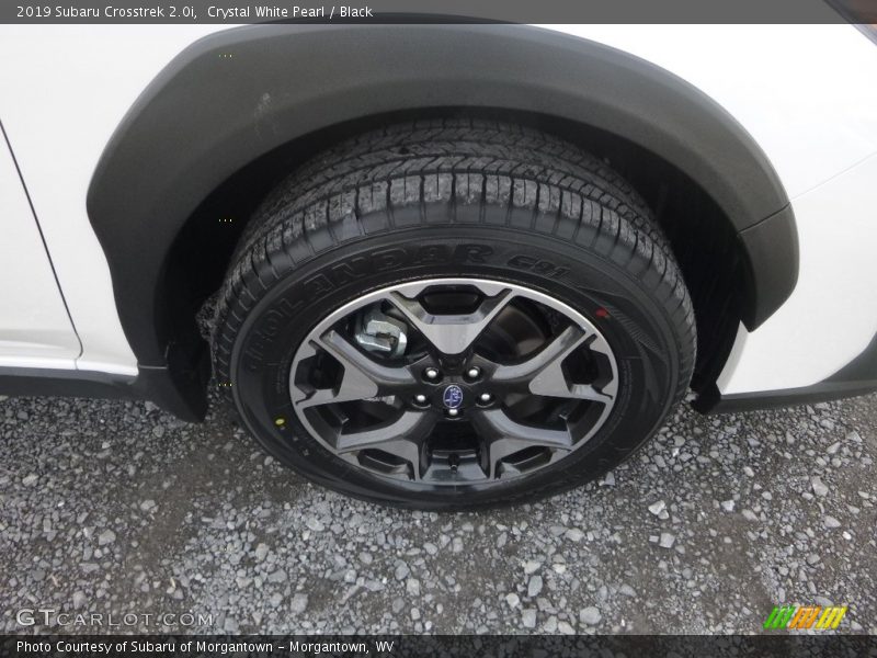 Crystal White Pearl / Black 2019 Subaru Crosstrek 2.0i