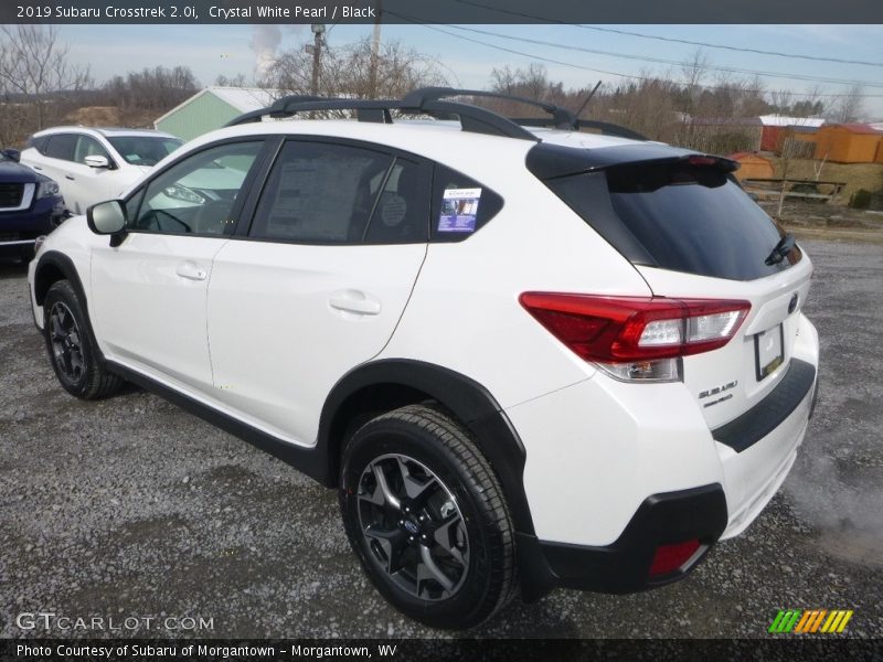 Crystal White Pearl / Black 2019 Subaru Crosstrek 2.0i