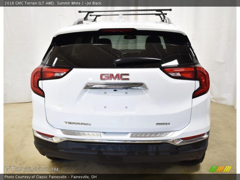 Summit White / ­Jet Black 2018 GMC Terrain SLT AWD