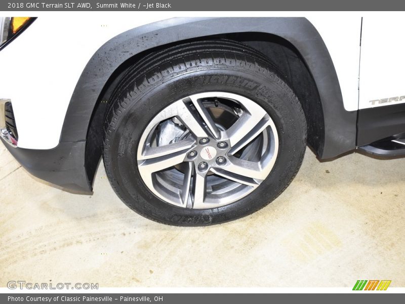 Summit White / ­Jet Black 2018 GMC Terrain SLT AWD