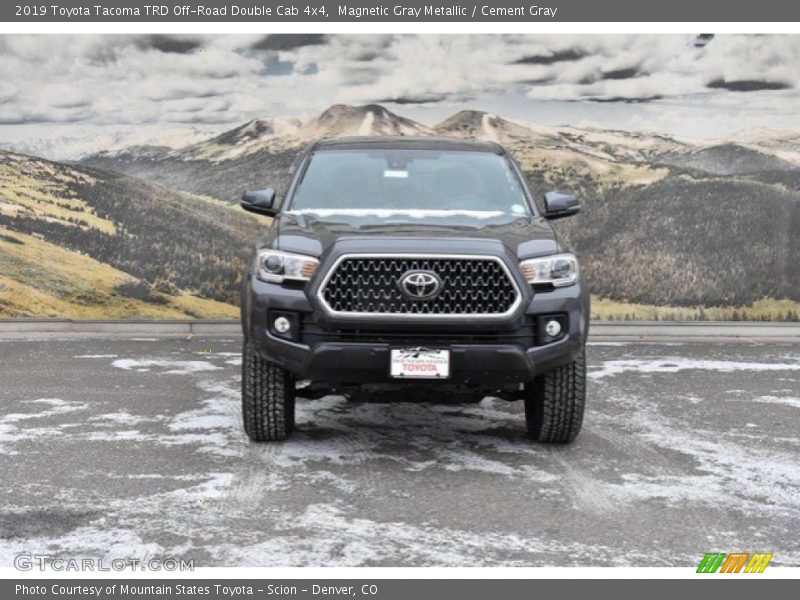 Magnetic Gray Metallic / Cement Gray 2019 Toyota Tacoma TRD Off-Road Double Cab 4x4