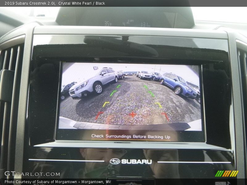 Crystal White Pearl / Black 2019 Subaru Crosstrek 2.0i