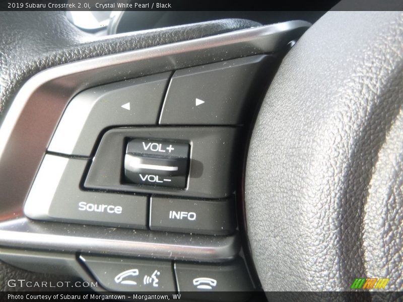 Crystal White Pearl / Black 2019 Subaru Crosstrek 2.0i