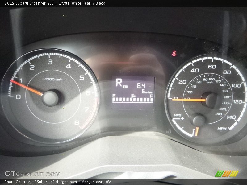 Crystal White Pearl / Black 2019 Subaru Crosstrek 2.0i