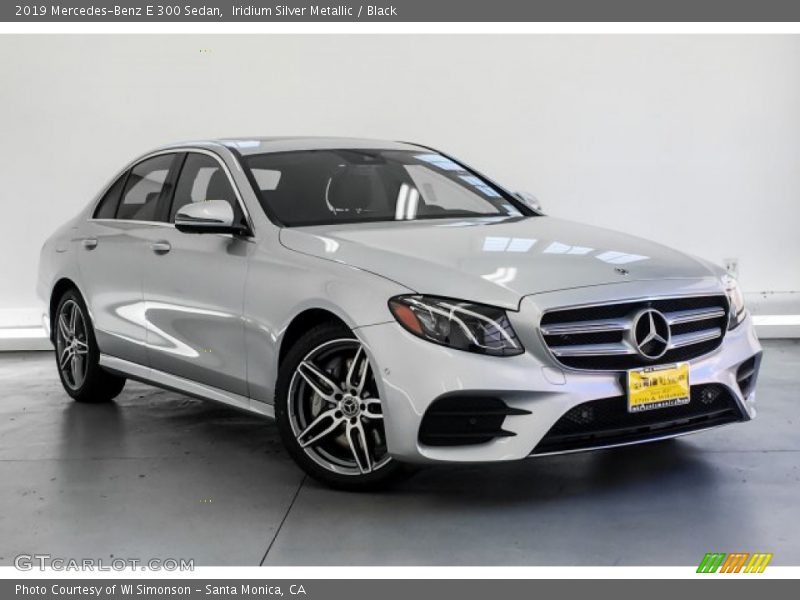 Iridium Silver Metallic / Black 2019 Mercedes-Benz E 300 Sedan