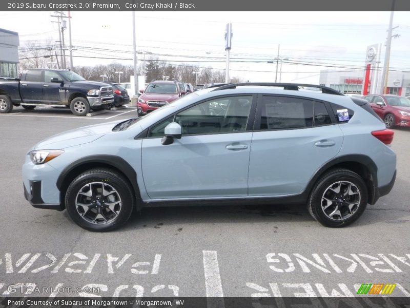 Cool Gray Khaki / Black 2019 Subaru Crosstrek 2.0i Premium