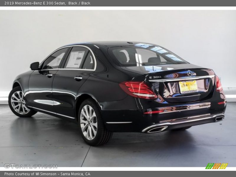 Black / Black 2019 Mercedes-Benz E 300 Sedan