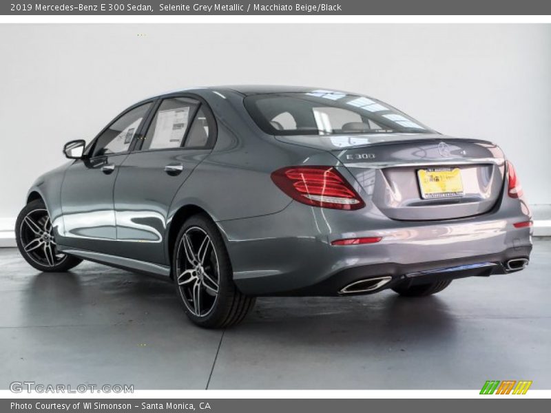Selenite Grey Metallic / Macchiato Beige/Black 2019 Mercedes-Benz E 300 Sedan