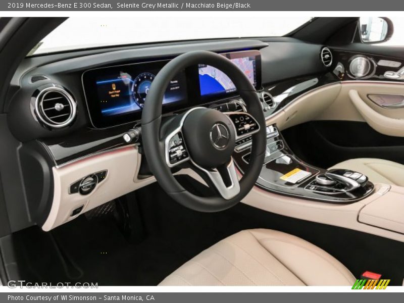 Selenite Grey Metallic / Macchiato Beige/Black 2019 Mercedes-Benz E 300 Sedan